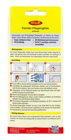 Aeroxon Fenster Fliegengitter -Gartenbedarf Laden Aeroxon20Fenster20Fliegengitter 41708 H01