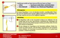 Aeroxon Fliegenfänger - 4 Stück -Gartenbedarf Laden Aeroxon20Fliegenfaenger 41330 H01
