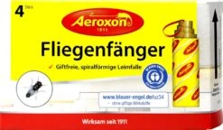 Aeroxon Fliegenfänger - 4 Stück