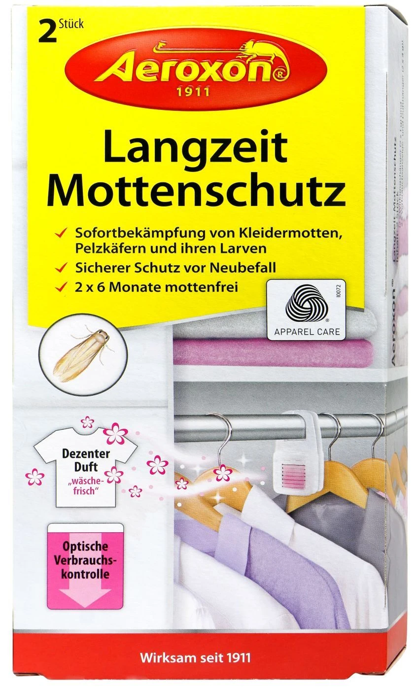 Aeroxon Langzeit Mottenschutz - 2 Stück 1 Aeroxon Langzeit Mottenschutz - 2 Stück
