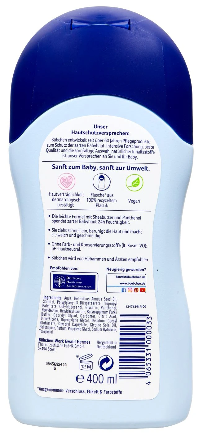 Bübchen Milk - 400 Ml 2 Bübchen Milk - 400 Ml – Bild 2