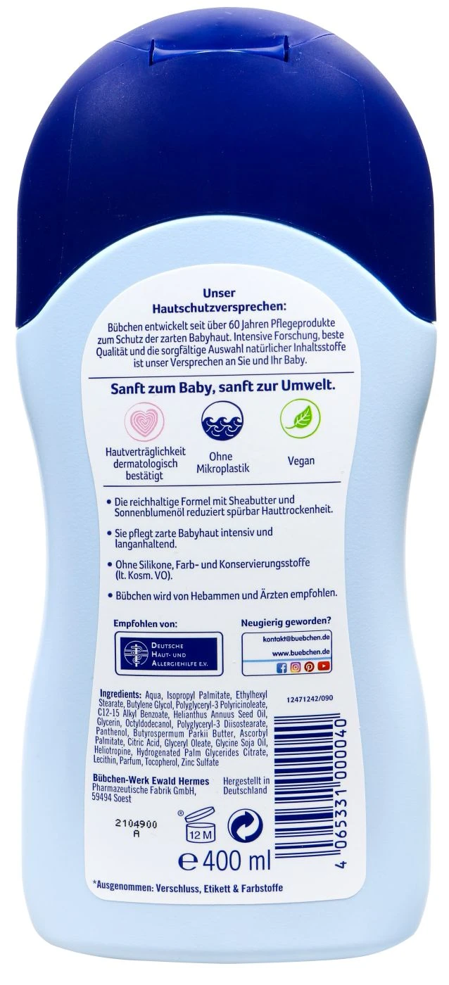 Bübchen Pflegelotion - 400 Ml 2 Bübchen Pflegelotion - 400 Ml – Bild 2