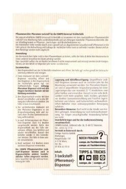 Compo Bio Pflaumenwickler Lockstoff - 3 Stück -Gartenbedarf Laden Compo20Bio20Pflaumenwickler20Lockstoff 34211 H01