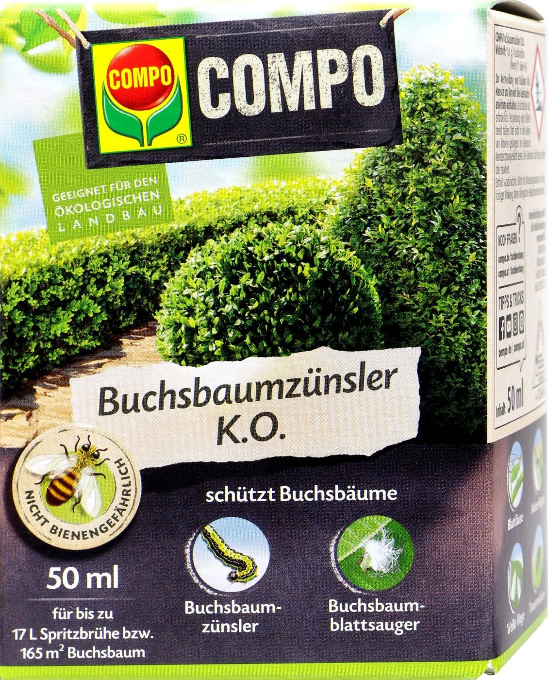 Compo Buchsbaumzünsler K.O. - 50 Ml 1 Compo Buchsbaumzünsler K.O. - 50 Ml
