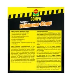 Compo Cumarax Wühlmaus-Stopp - 200 G -Gartenbedarf Laden Compo20Cumarax20Wuehlmaus Stopp2020020g 31153 H01
