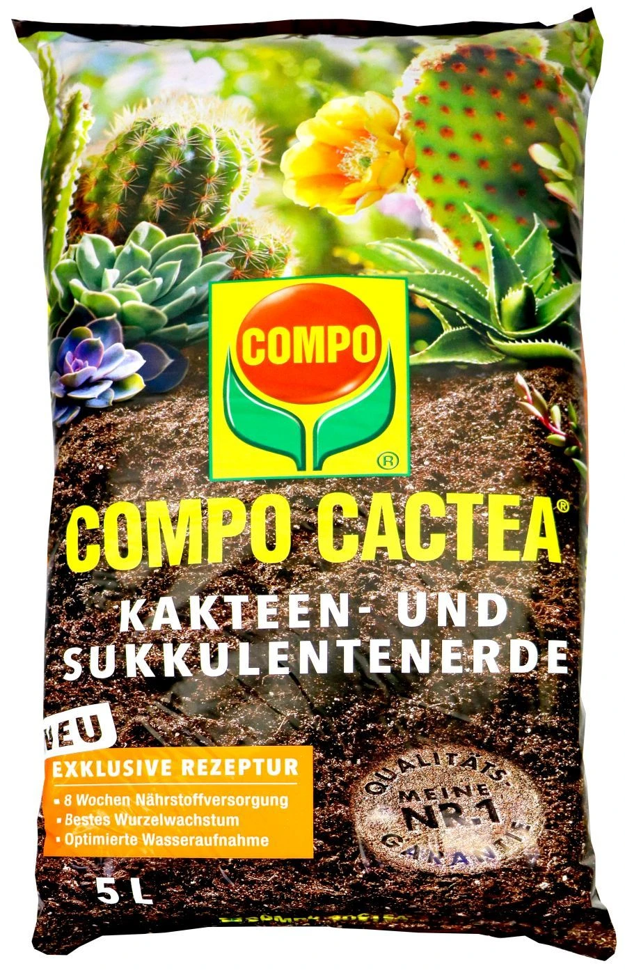 Compo Cactea Kakteen- Und Sukkulentenerde - 5 L 1 Compo Cactea Kakteen- Und Sukkulentenerde - 5 L