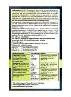 Compo Schädlings-frei Plus - 100 Ml -Gartenbedarf Laden Compo20Schaedlings frei20plus 31248 H01