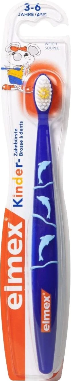 Elmex Kinder-Zahnbürste 3 - 6 Jahre - Weich