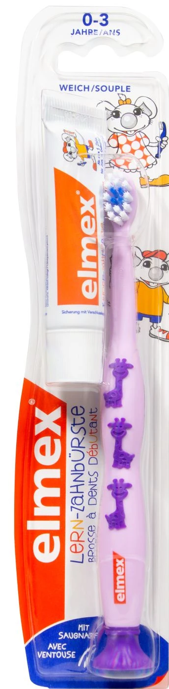 Elmex Lern-Zahnbürste 0 - 3 Jahre - Weich 1 Elmex Lern-Zahnbürste 0 - 3 Jahre - Weich
