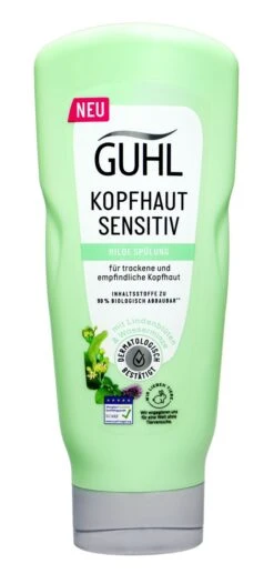 Guhl Kopfhaut Sensitiv Lindenblüten + Wasserminze - Spülung - 200 Ml