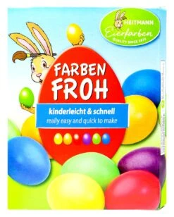 Heitmann Eierfarben Farben Froh - 6 Flüssige Osterfarben
