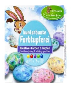 Heitmann Eierfarben Kunterbunte Farbtupferei - 5 Farben