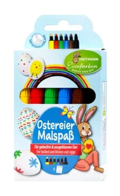 Heitmann Eierfarben Ostereier Malspaß - 6 Eiermaler