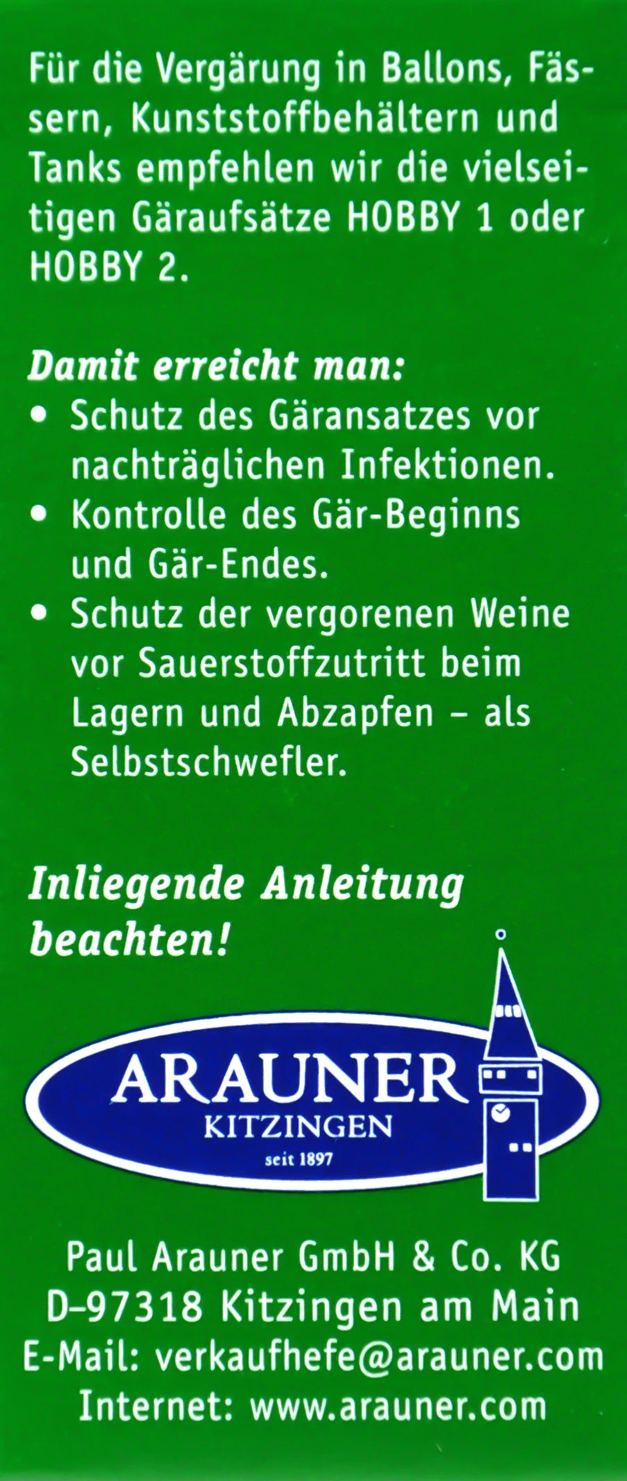 Kitzinger Hefe Portwein - 20 Ml 2 Kitzinger Hefe Portwein - 20 Ml – Bild 2