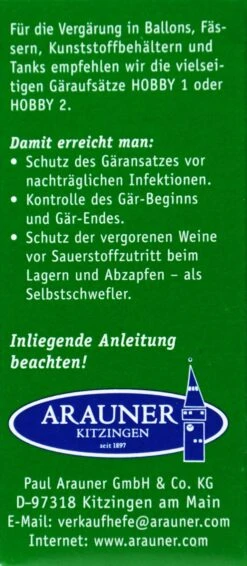 Kitzinger Reinzucht-Hefe Steinberg - 20 Ml 6 Kitzinger Reinzucht-Hefe Steinberg - 20 Ml -Gartenbedarf Laden Kitzinger20Reinzuchthefe 15109 H01