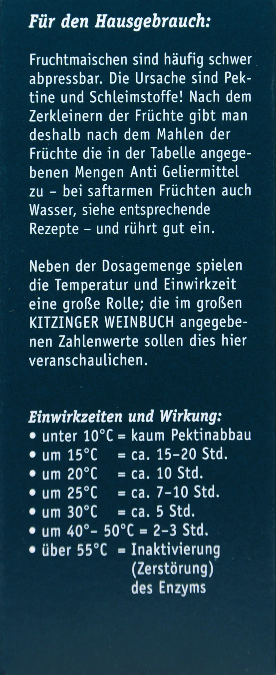 Kitzinger Anti Geliermittel - 50 G 4 Kitzinger Anti Geliermittel - 50 G – Bild 4