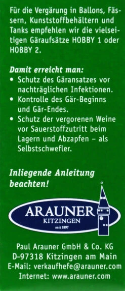 Kitzinger Hefe Tokaj - 20 Ml -Gartenbedarf Laden Kitzinger Reinzuchthefe Tokaj 15115 H01