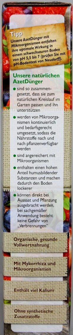 Gartenbedarf Laden -Gartenbedarf Laden Neudorff20Azet20Beeren 20und20Obstduenger 36768 R01