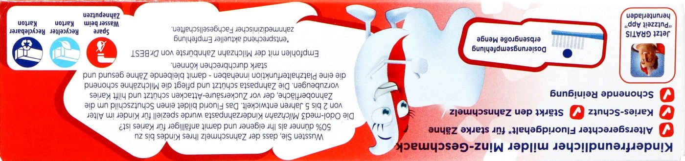 Odol Med 3 Zahncreme Milchzahn 2 - 5 Jahre - 50 Ml 3 Odol Med 3 Zahncreme Milchzahn 2 - 5 Jahre - 50 Ml – Bild 3