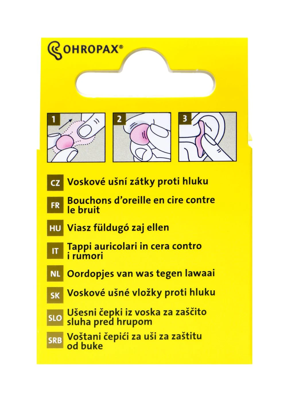 Ohropax Classic - 4 Stück 2 Ohropax Classic - 4 Stück – Bild 2