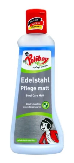 Poliboy Edelstahl Pflege Matt - 200 Ml
