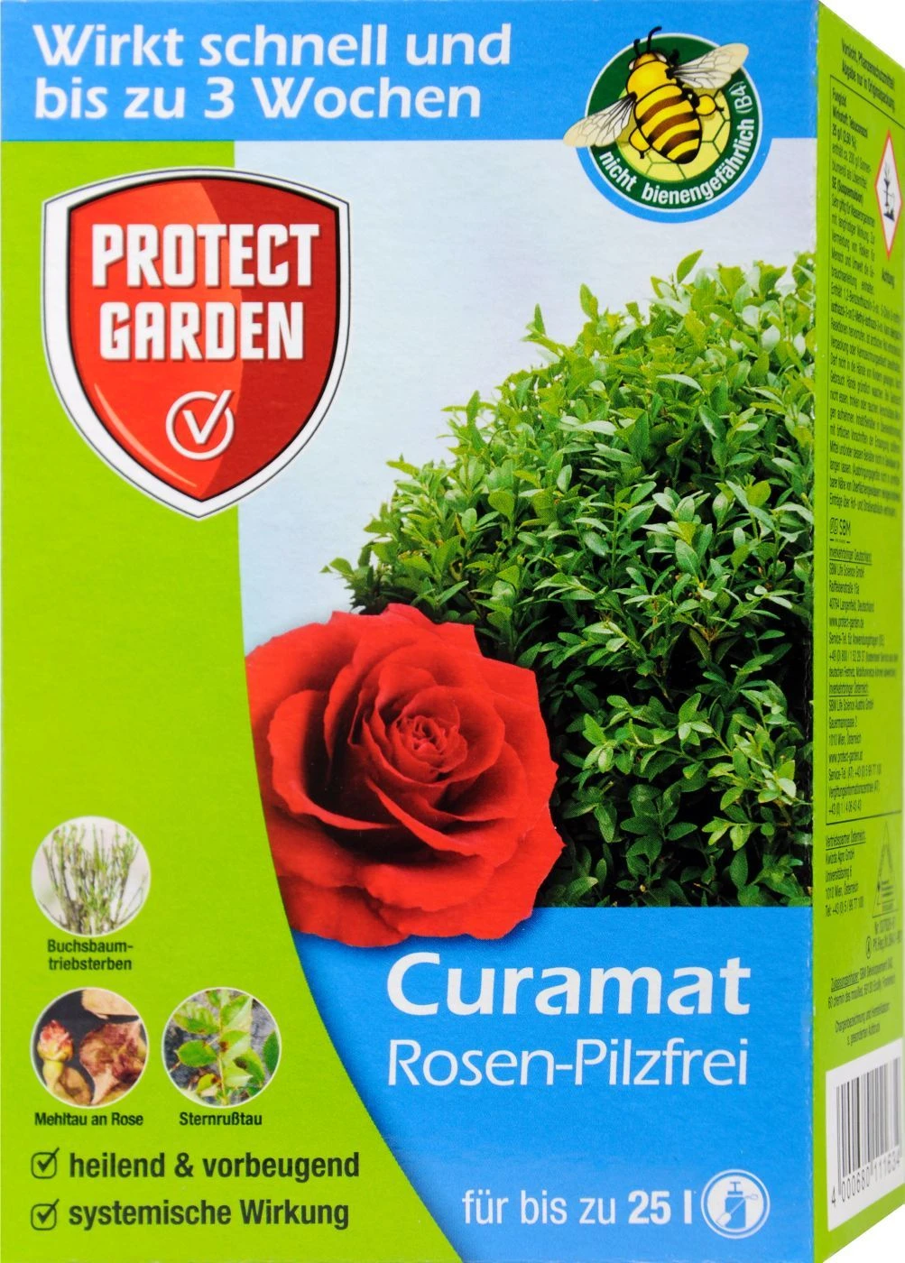 Protect Garden Curamat Rosen-Pilzfrei - 100 Ml 1 Protect Garden Curamat Rosen-Pilzfrei - 100 Ml