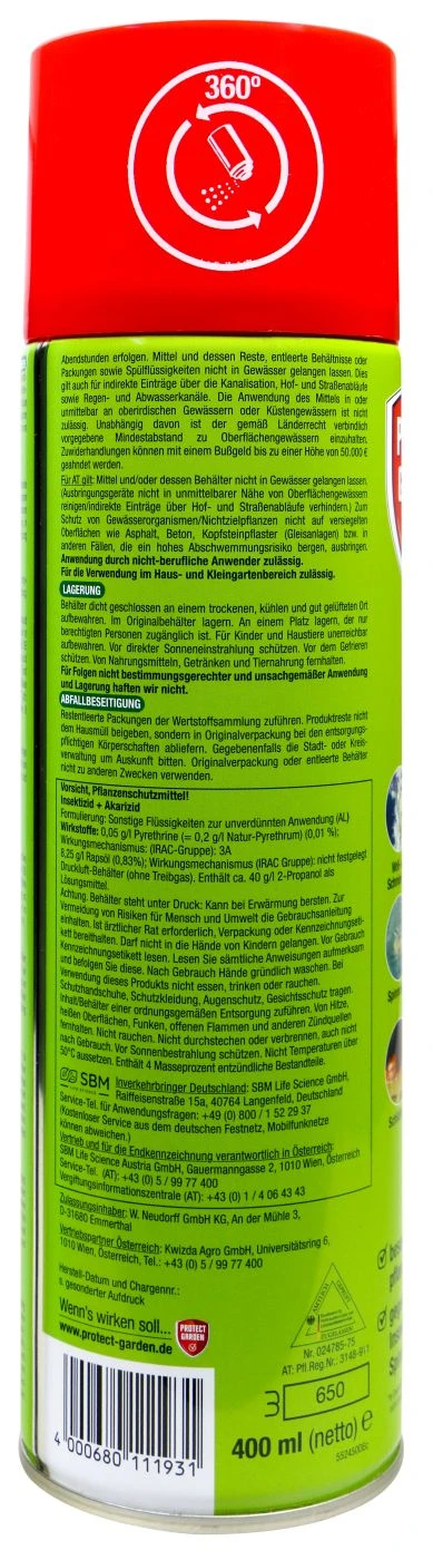 Protect Garden Orchideen Und Zierpflanzenspray Lizetan - 0,4 L 3 Protect Garden Orchideen Und Zierpflanzenspray Lizetan - 0,4 L – Bild 3