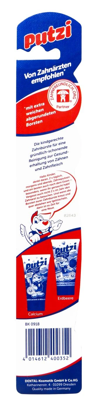 Putzi Kinder Zahnbürste 2 Putzi Kinder Zahnbürste – Bild 2