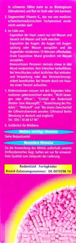 Delicia Ratron Granulat Power-Packs - 0,4 Kg 6 Delicia Ratron Granulat Power-Packs - 0,4 Kg -Gartenbedarf Laden Ratron20Granulat20Power20Packs 36211 L01