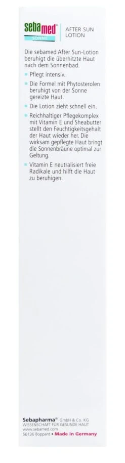 Sebamed After Sun Lotion - 150 Ml -Gartenbedarf Laden Sebamed20After20Sun20Lotion 17235 L01