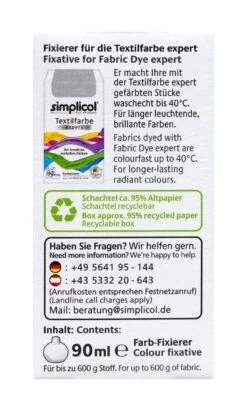 Simplicol Expert Farb-Fixierer - 1730 - 90 Ml 7 Simplicol Expert Farb-Fixierer - 1730 - 90 Ml -Gartenbedarf Laden Simplicol20Expert20Farb Fixierer 27125 L01