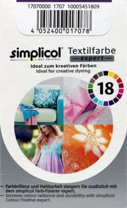Simplicol Expert Flieder-Lila Textilfarbe - 1707 - 150 G -Gartenbedarf Laden Simplicol20Expert20Flieder Lila20Textilfarbe 27415 H01
