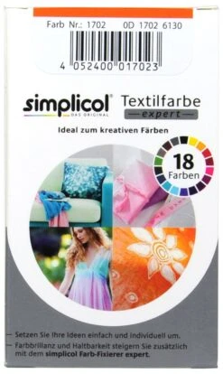 Simplicol Expert India-Orange Textilfarbe - 1702 - 150 G -Gartenbedarf Laden Simplicol20Expert20India Orange20Textilfarbe 27404 H01