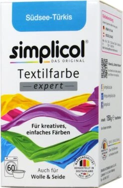 Simplicol Expert Südsee-Türkis Textilfarbe - 1711 - 150 G