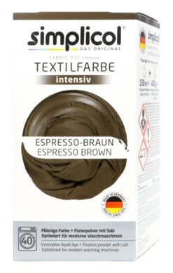Simplicol Intensiv Espresso-Braun Textilfarbe - 1816