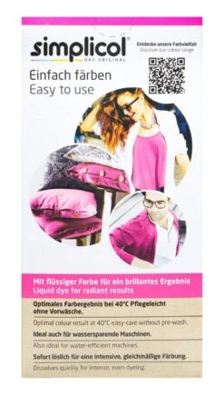 Simplicol Intensiv Pink-Berry Textilfarbe - 1027620 -Gartenbedarf Laden Simplicol20Intensiv20Pink Berry20Textilfarbe 26703 H01