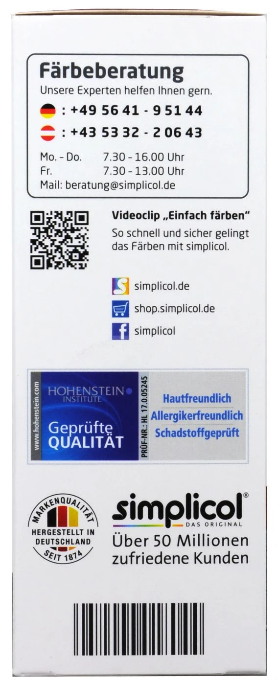 Simplicol Intensiv Rubin-Rot Textilfarbe - 1804 2 Simplicol Intensiv Rubin-Rot Textilfarbe - 1804 – Bild 2