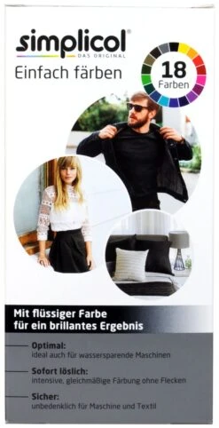 Simplicol Intensiv Samt-Schwarz Textilfarbe - 1818 -Gartenbedarf Laden Simplicol20Intensiv20Samt Schwarz20Textilfarbe 26706 H01