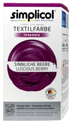 Simplicol Intensiv Sinnliche Beere Textilfarbe - 1806