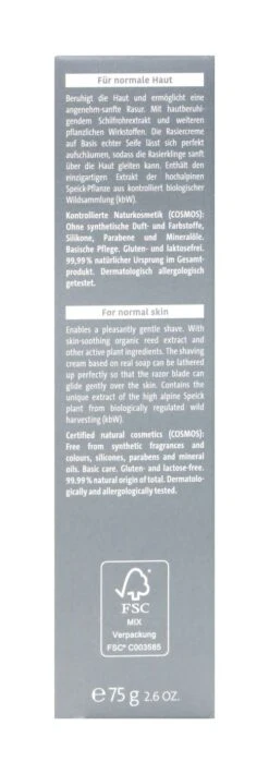 Speick Men Active Rasiercreme - 75 Ml -Gartenbedarf Laden Speick20Men20Active20Rasiercreme 26309 L01