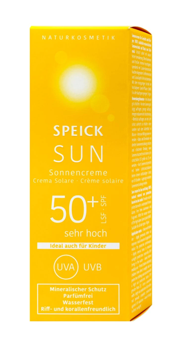 Speick Sun Sonnencreme LSF 50+ - 60 Ml Kopie 1 Speick Sun Sonnencreme LSF 50+ - 60 Ml Kopie