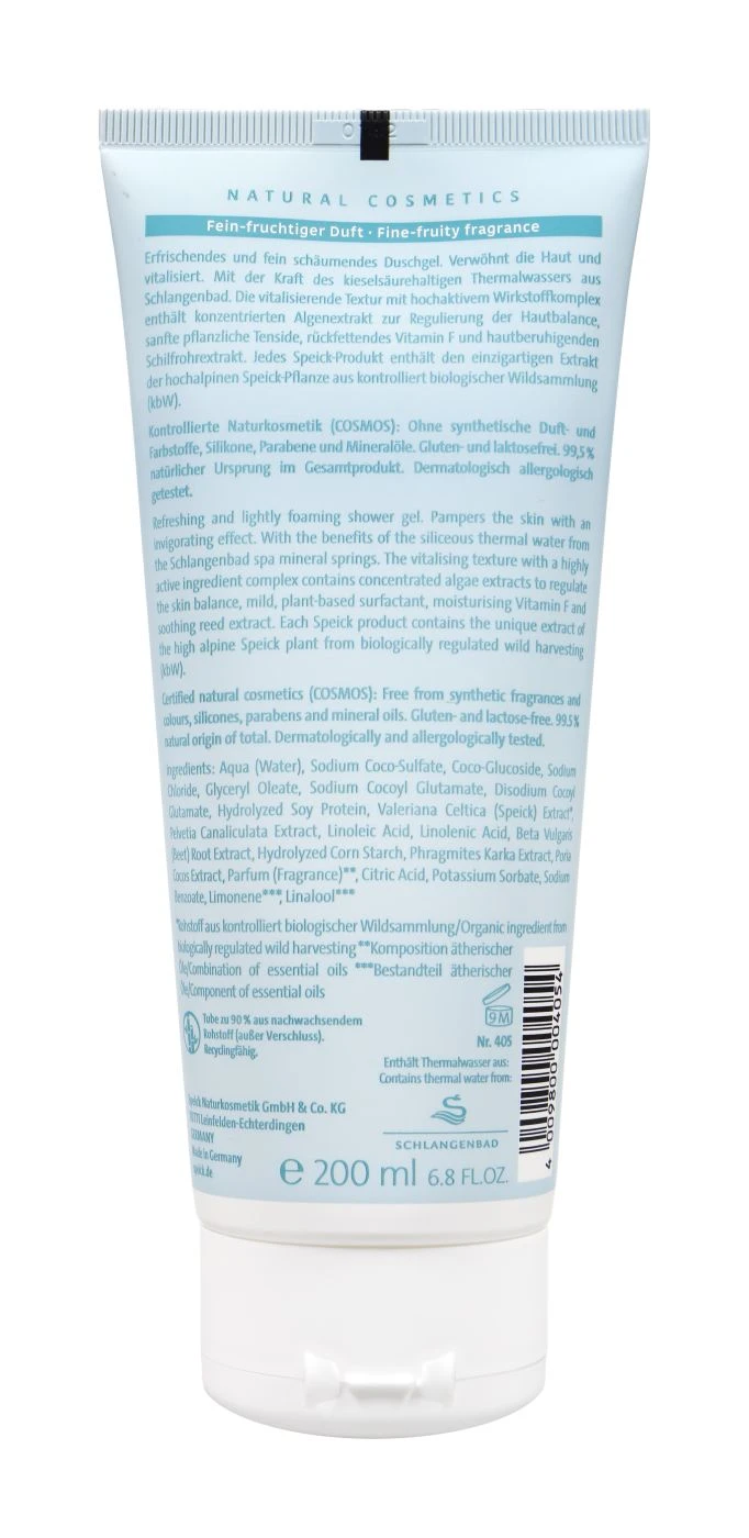 Speick Thermal Sensitiv Duschgel - 200 Ml 2 Speick Thermal Sensitiv Duschgel - 200 Ml – Bild 2