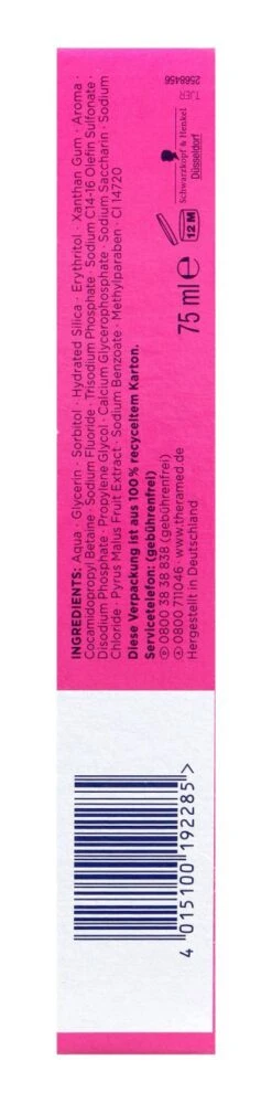 Thera Med Junior Erdbeer Anti-Karies Zahnpasta - 75 Ml -Gartenbedarf Laden Thera20Med20Junior20Erdbeer20Anti Karies20Zahnpasta20 207520ml 07315 L01