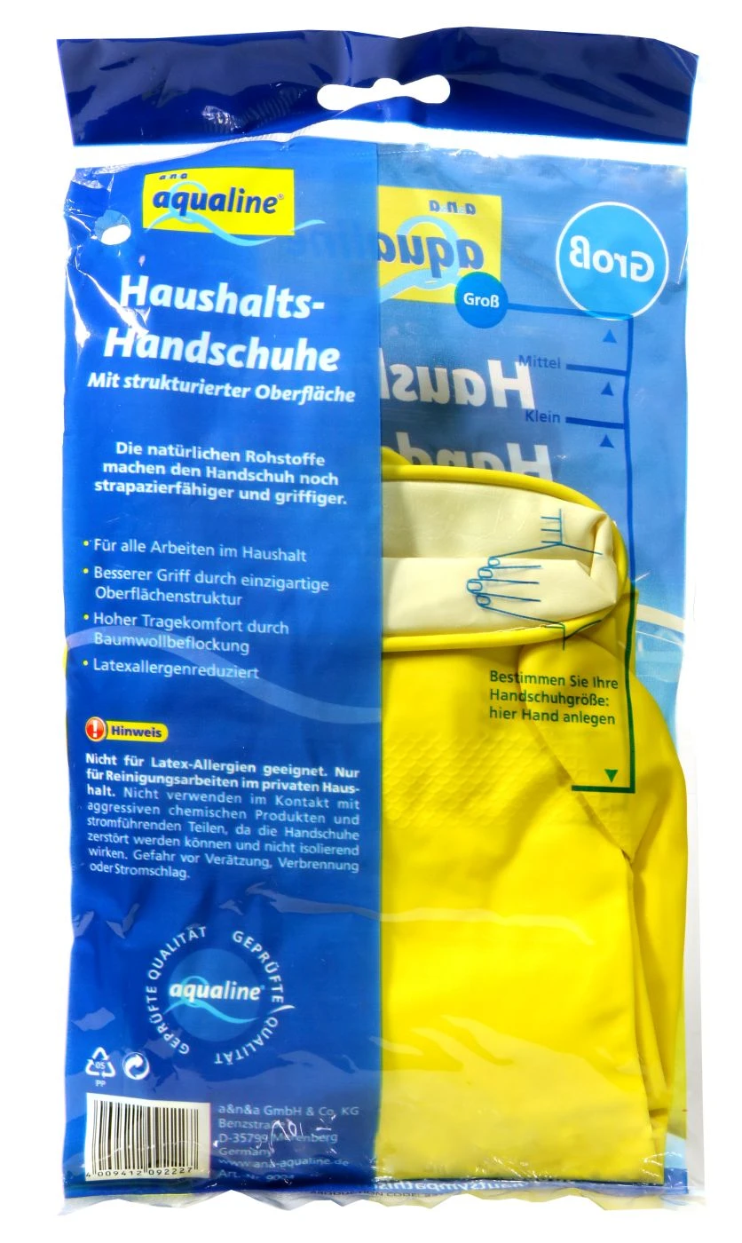 Haushaltshandschuhe Groß 2 Haushaltshandschuhe Groß – Bild 2